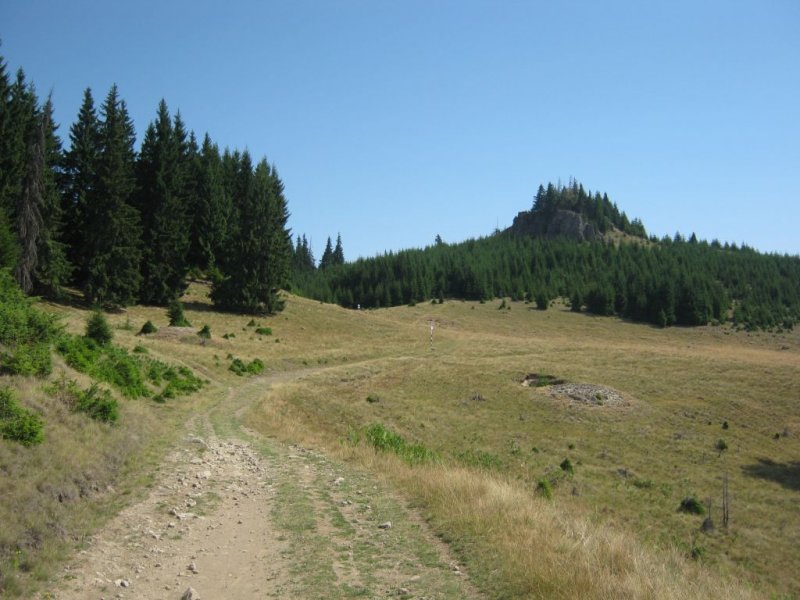 Kossuth-szikla, Hargitafürdő közelében